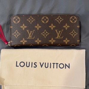 Louis Vuitton Clemence Zip Wallet